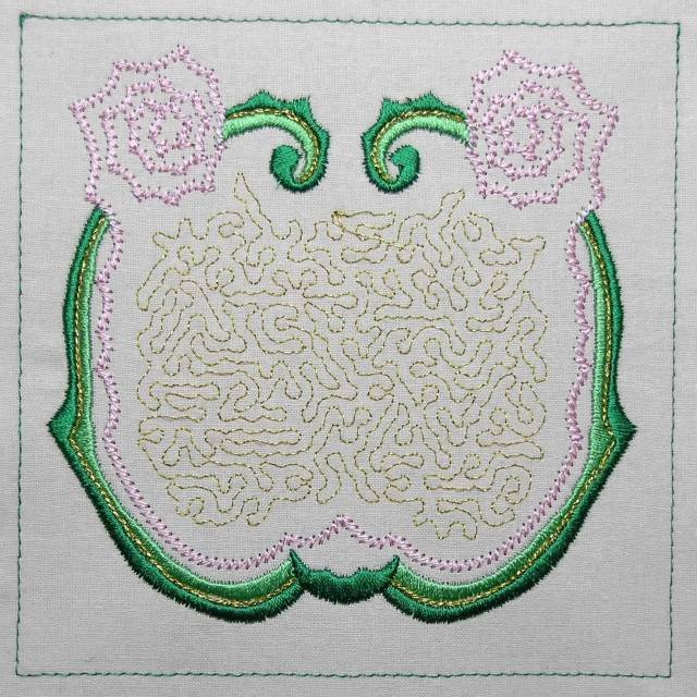 BFC0412 Stippled Frames Quilt Squares