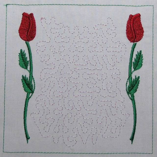 BFC0412 Stippled Frames Quilt Squares