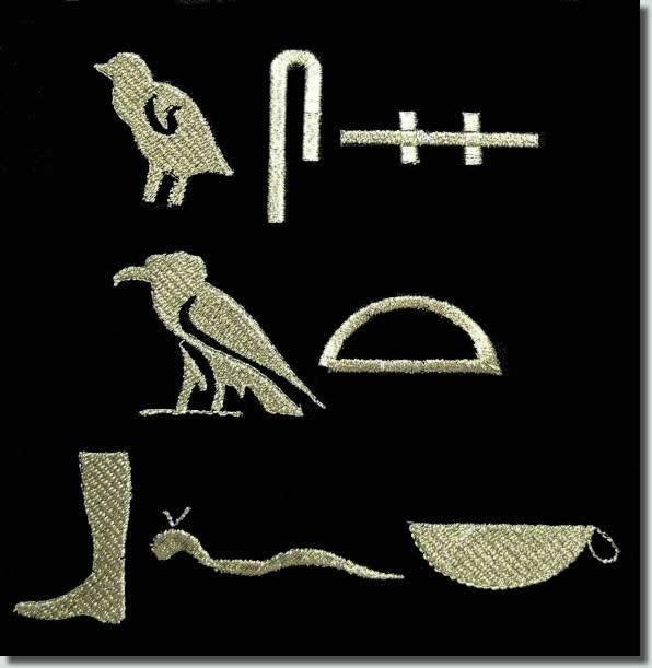 BFC0415 Hieroglyphic Font