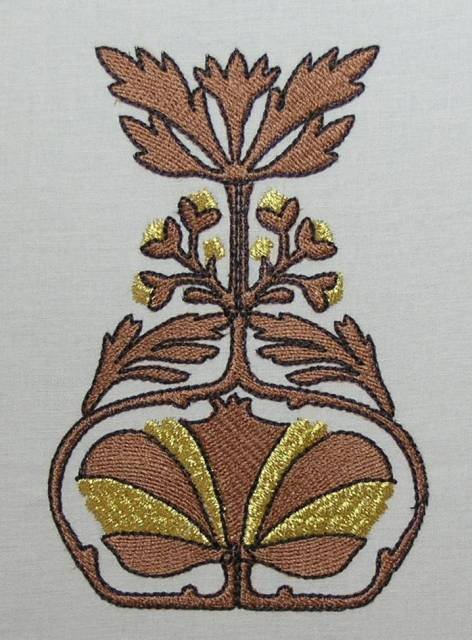 BFC0420 Art Nouveau Vases