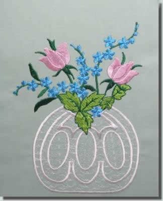 BFC0428 Lacy Vases
