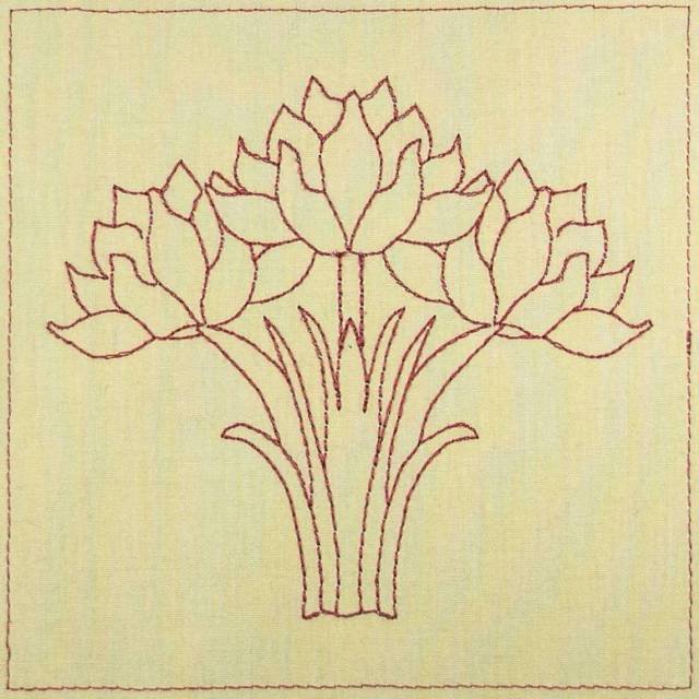 BFC0432 Floral Quiltables