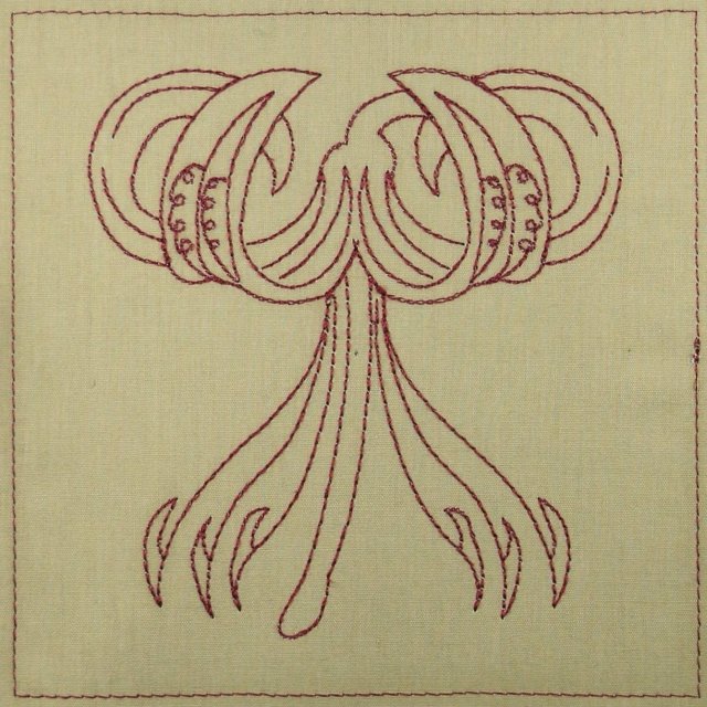 BFC0432 Floral Quiltables