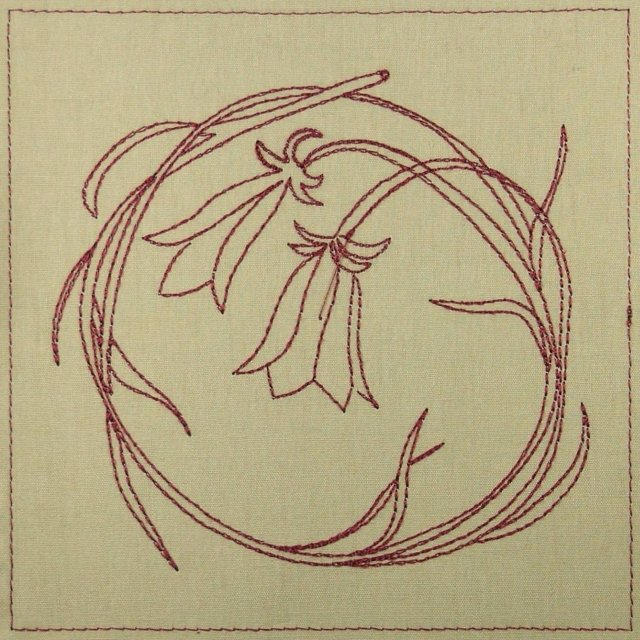 BFC0432 Floral Quiltables