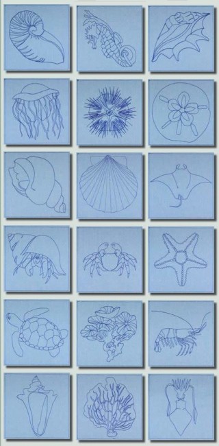 BFC1555 Under The Sea Quiltables