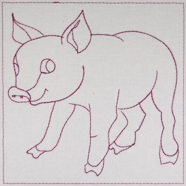 BFC0444 Baby Animal Quiltables