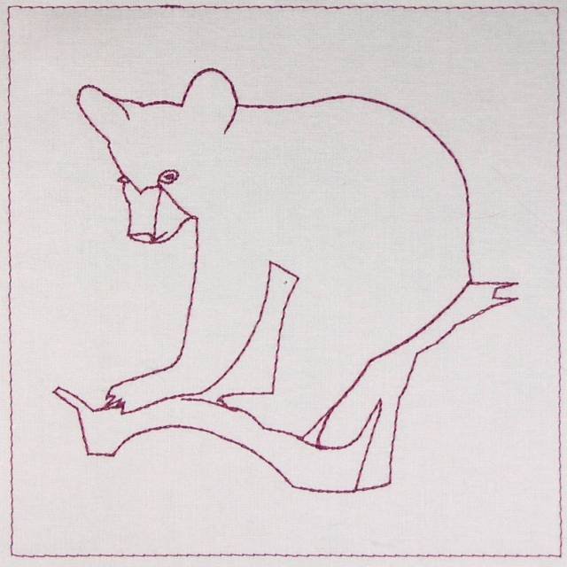 BFC0444 Baby Animal Quiltables