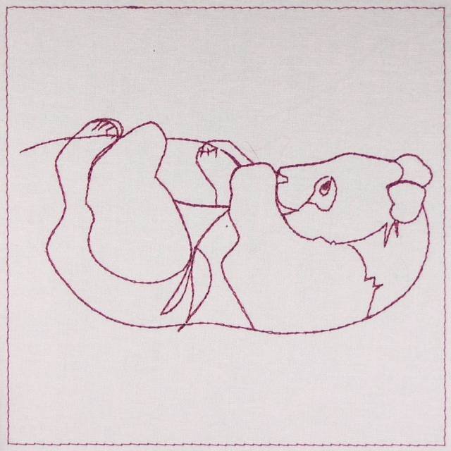 BFC0444 Baby Animal Quiltables