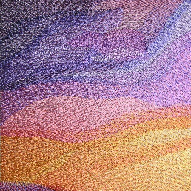 BFC0457 Stained Glass-Sunset