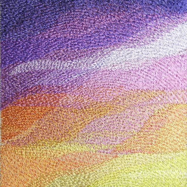 BFC0457 Stained Glass-Sunset