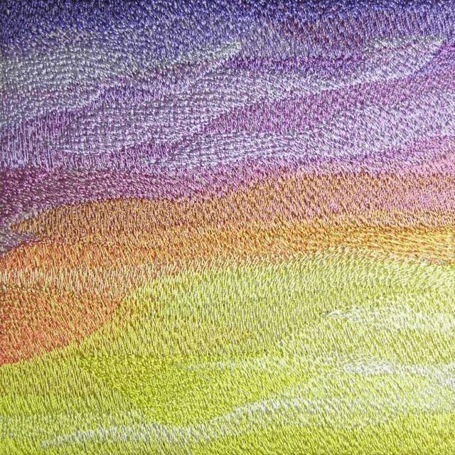 BFC0457 Stained Glass-Sunset
