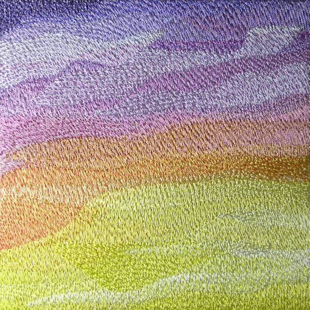 BFC0457 Stained Glass-Sunset