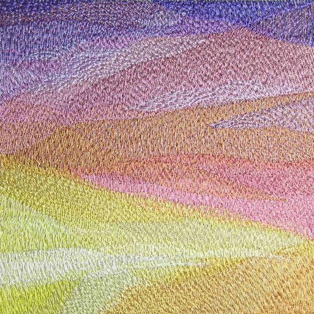 BFC0457 Stained Glass-Sunset