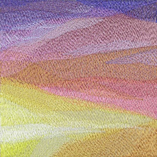 BFC0457 Stained Glass-Sunset