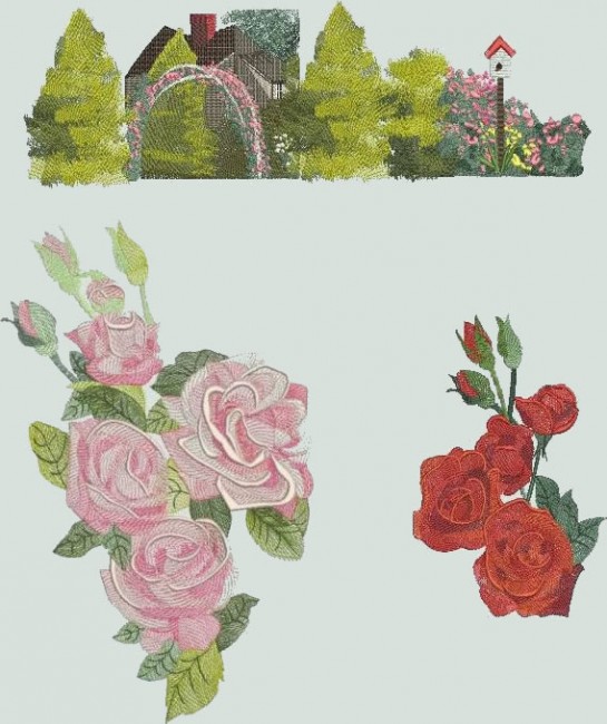 BFC0458 Rose Cottage Designs