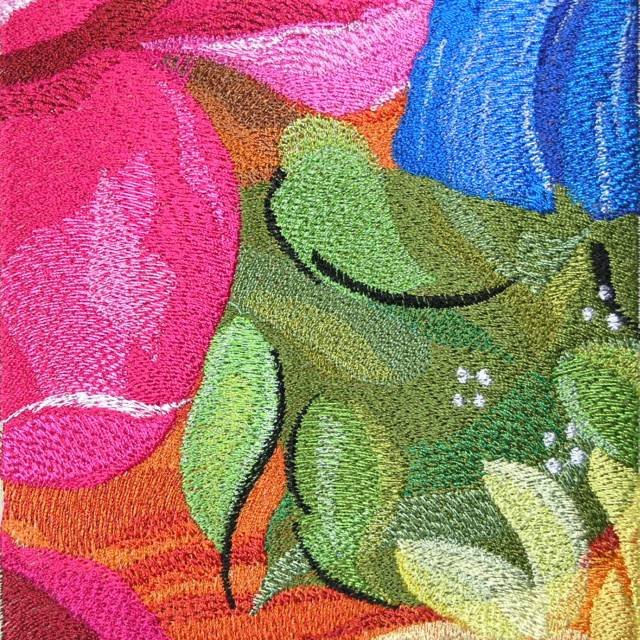 BFC0460 Window - Floral Fantasy