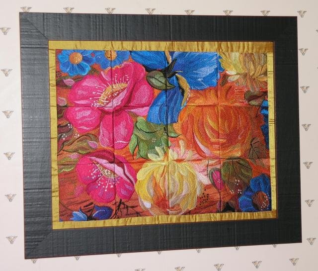 BFC0460 Window - Floral Fantasy