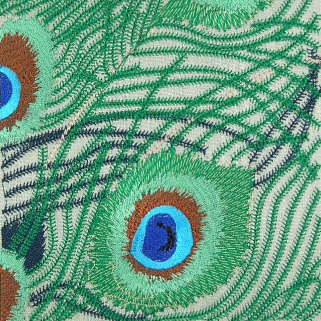BFC0461 Stained Glass- The Peacock