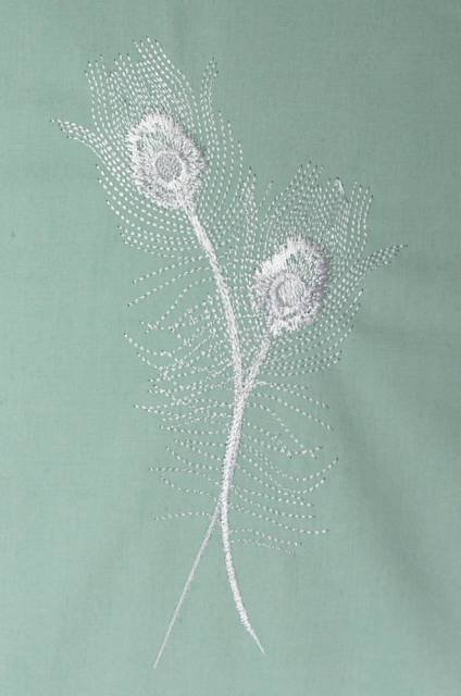 BFC0462 Peacock Feathers