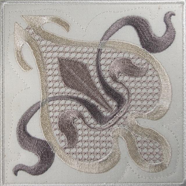BFC0466 Art Nouveau Quilt in the Hoop