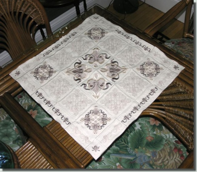 BFC0466 Art Nouveau Quilt in the Hoop