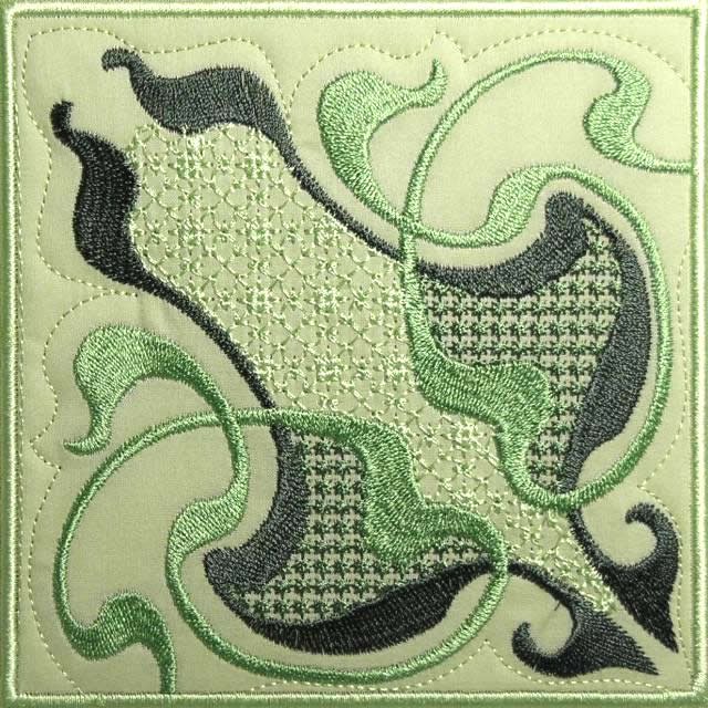 BFC0467 Art Nouveau Quilt in the Hoop II