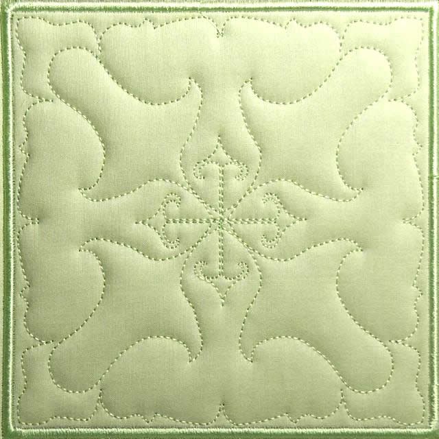 BFC0467 Art Nouveau Quilt in the Hoop II