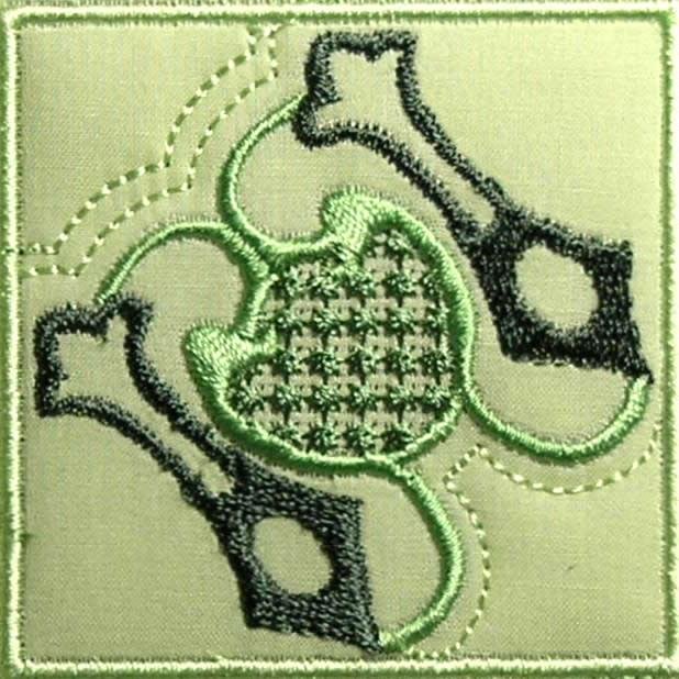BFC0467 Art Nouveau Quilt in the Hoop II
