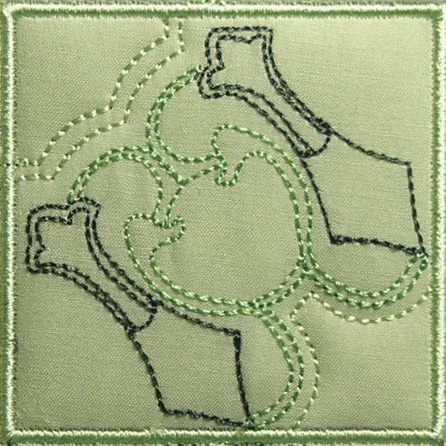 BFC0467 Art Nouveau Quilt in the Hoop II