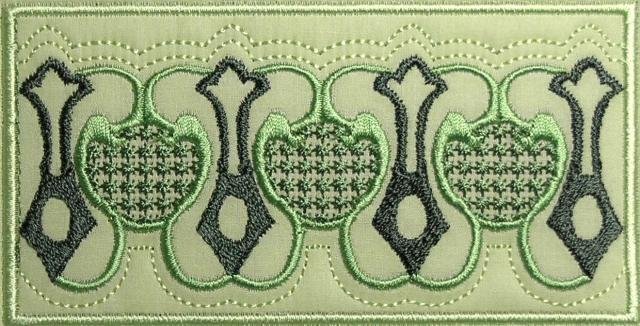 BFC0467 Art Nouveau Quilt in the Hoop II