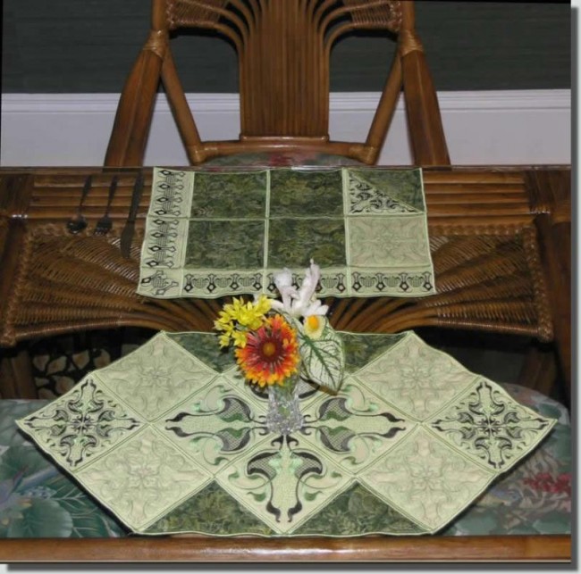 BFC0467 Art Nouveau Quilt in the Hoop II