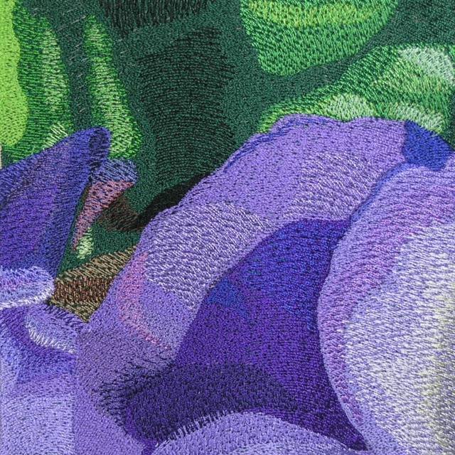 BFC0477 Window - Floral Fantasy II