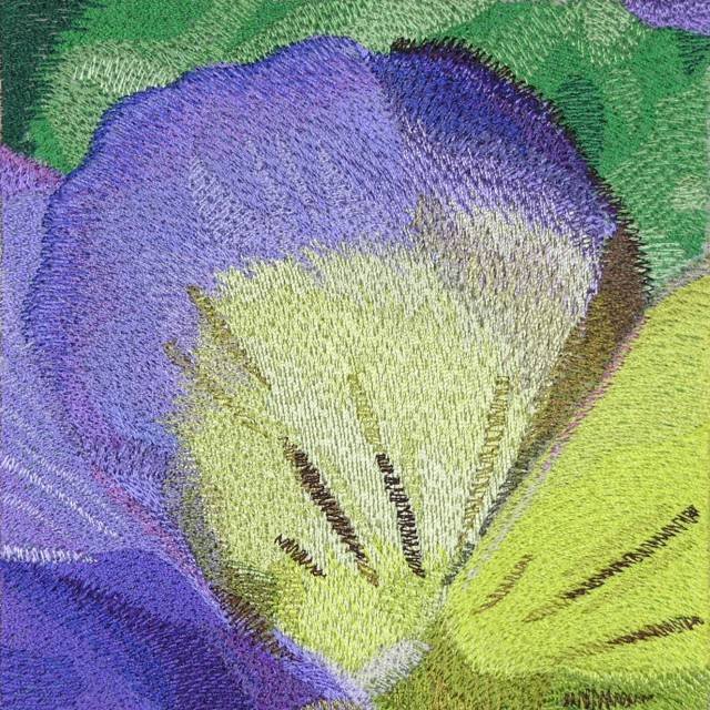 BFC0477 Window - Floral Fantasy II