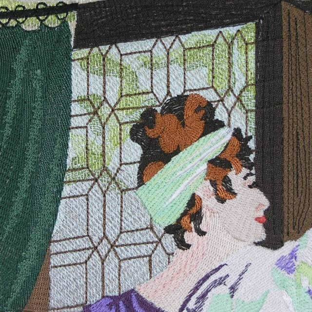 BFC0482 Window - The Lady Watching