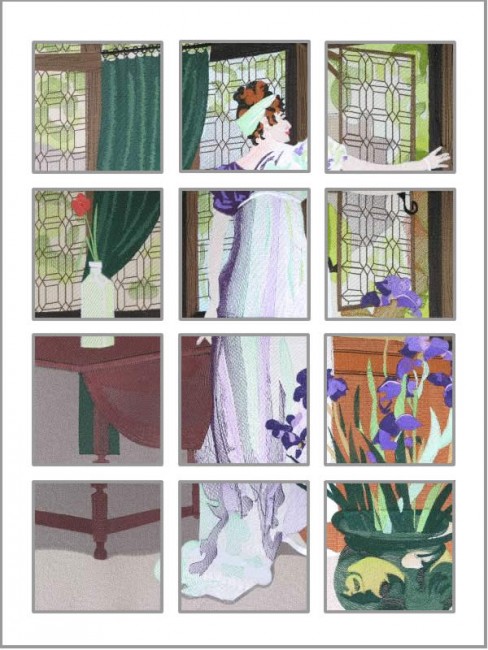BFC0482 Window - The Lady Watching
