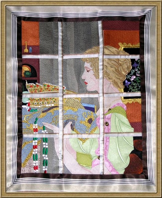 BFC0485 Window - Lady In Waiting