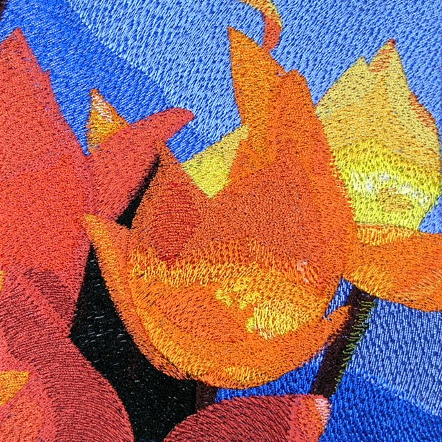 BFC0490 Window - Floral Fantasy III