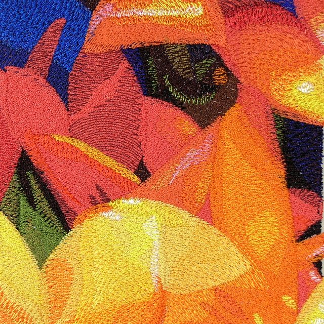 BFC0490 Window - Floral Fantasy III