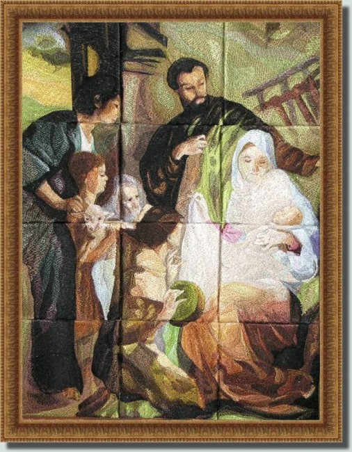 BFC0495 Window-The Nativity