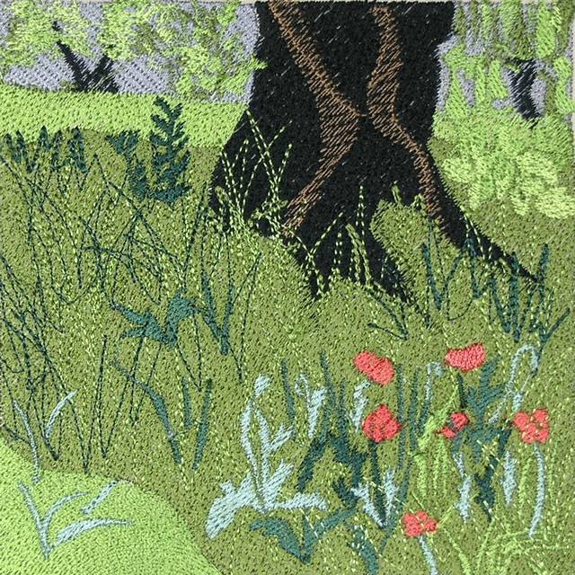 BFC0496 Window - Poppy Fields