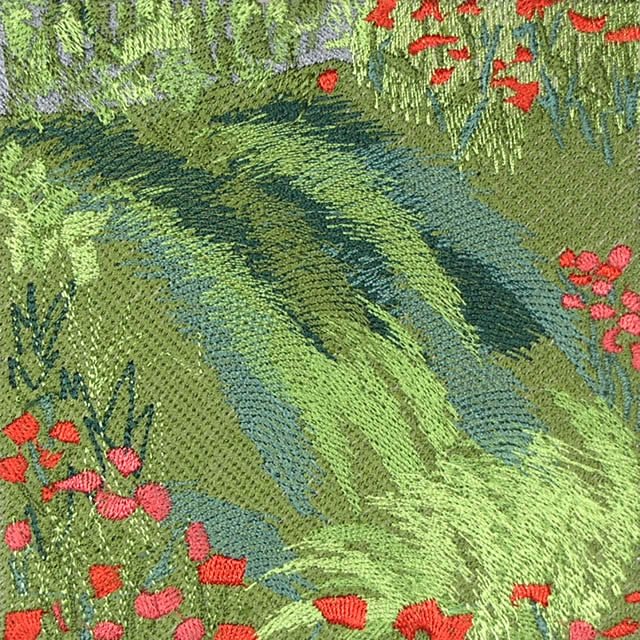 BFC0496 Window - Poppy Fields