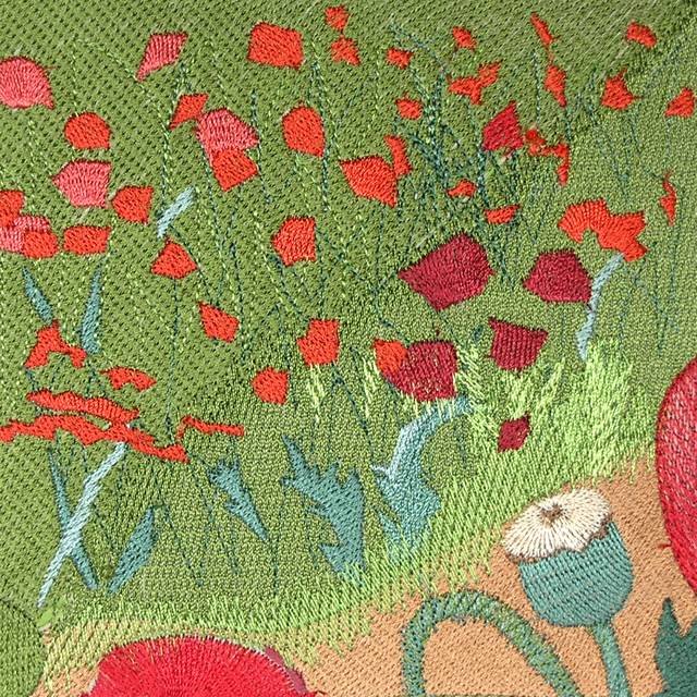 BFC0496 Window - Poppy Fields