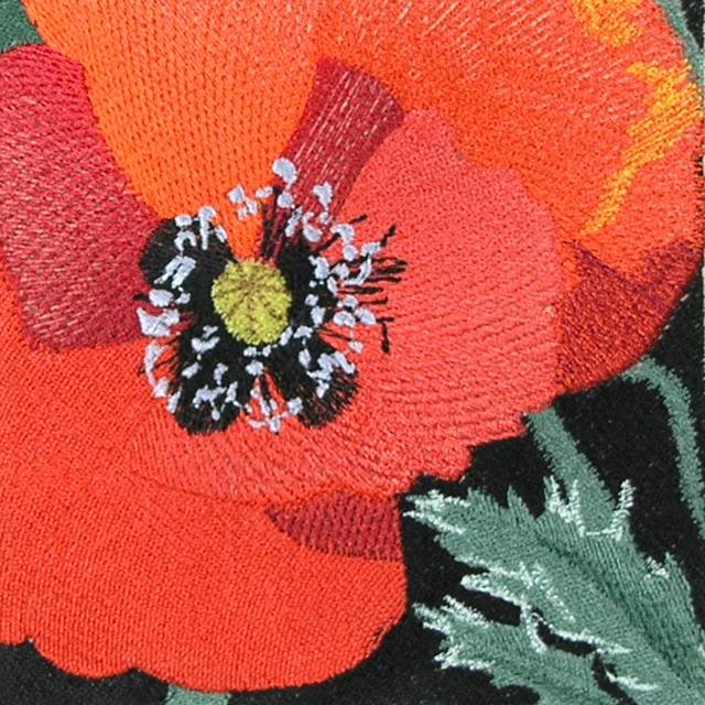 BFC0496 Window - Poppy Fields