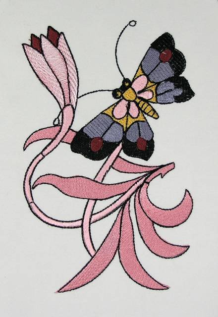 BFC0502 Art Nouveau  Peacock Designs