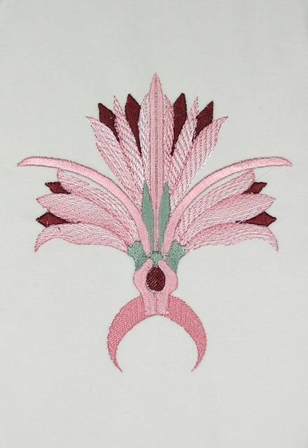 BFC0502 Art Nouveau  Peacock Designs