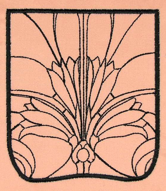BFC0503 Art Nouveau Peacock Designs Complete