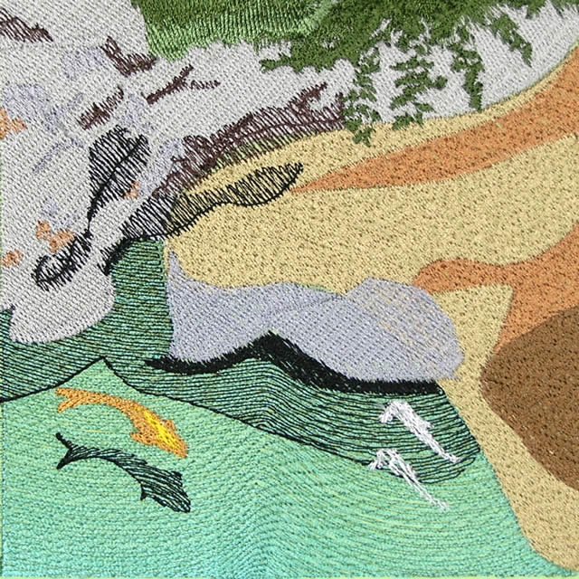 BFC0508 Window - Koi Pond