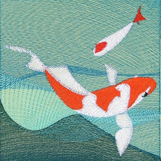 BFC0508 Window - Koi Pond