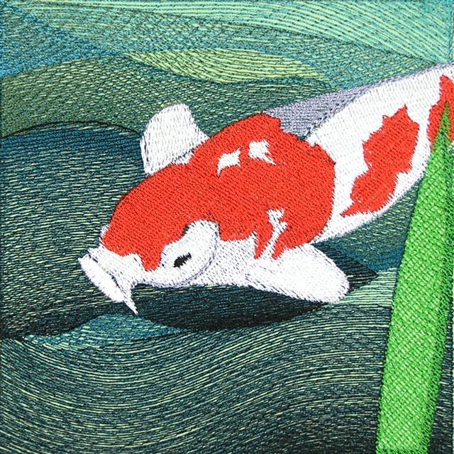 BFC0508 Window - Koi Pond