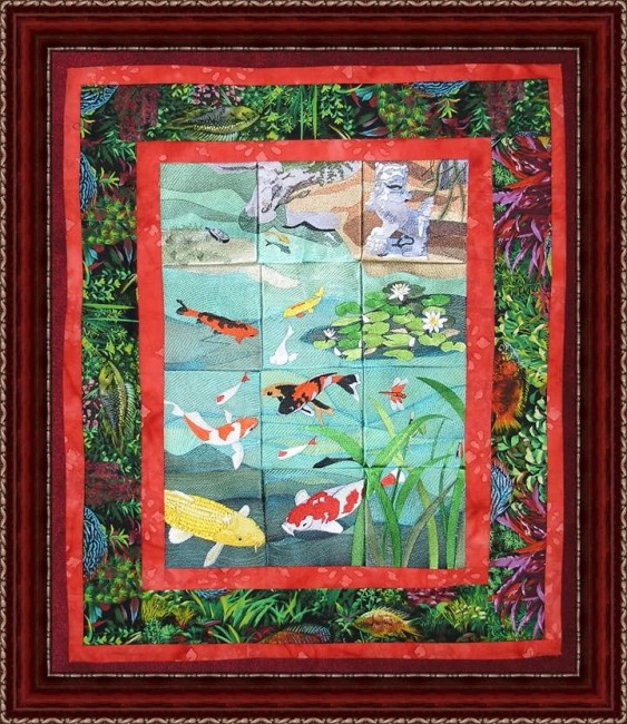 BFC0508 Window - Koi Pond